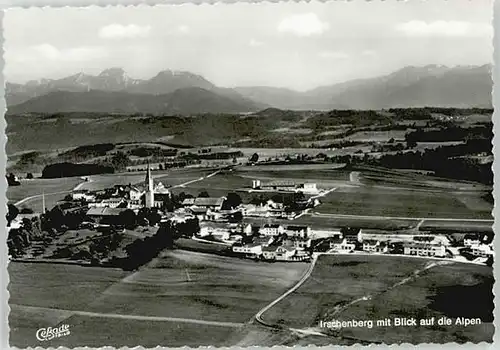 Irschenberg Irschenberg Fliegeraufnahme ungelaufen ca. 1965 / Irschenberg /Miesbach LKR