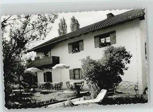 Antdorf Antdorf Pension Ursula ungelaufen ca. 1955 / Antdorf /Weilheim-Schongau LKR