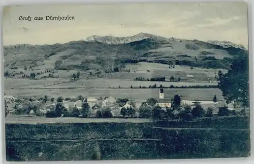 Duernhausen Duernhausen  ungelaufen ca. 1910 / Habach /Weilheim-Schongau LKR