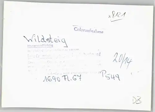 Wildsteig Fliegeraufnahme o 1967