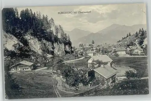 Burgberg Oberaudorf  x 1916