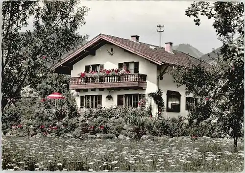 Degerndorf Inn Degerndorf Haus Dapfer ungelaufen ca. 1965 / Brannenburg /Rosenheim LKR