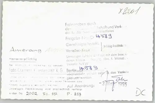 Amerang Amerang Fliegeraufnahme ungelaufen ca. 1955 / Amerang /Rosenheim LKR
