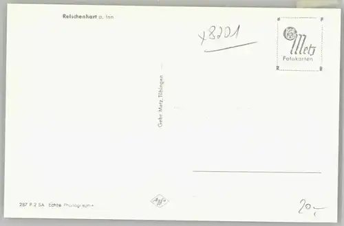 Reischenhart Reischenhart  ungelaufen ca. 1955 / Raubling /Rosenheim LKR