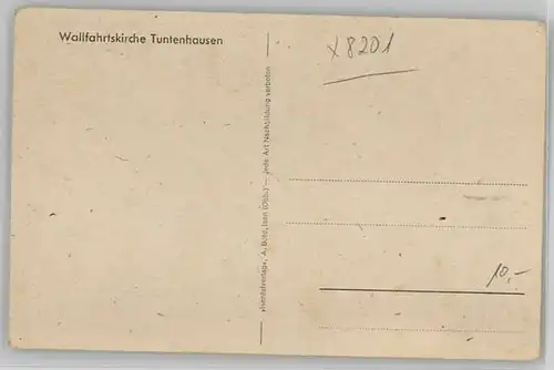 Tuntenhausen Tuntenhausen  ungelaufen ca. 1920 / Tuntenhausen /Rosenheim LKR