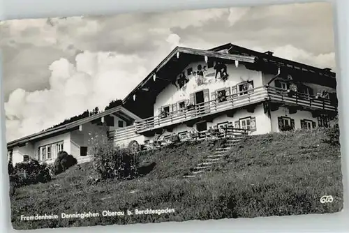 Oberau Berchtesgaden Fremdenheim Denninglehen x 1956