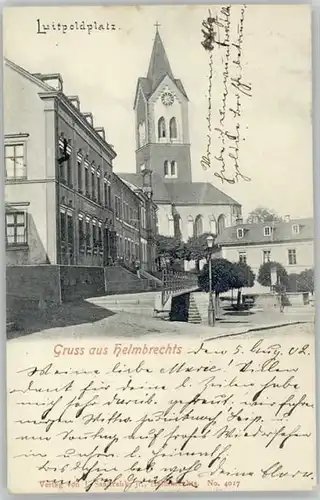 Helmbrechts Oberfranken Luitpoldplatz x 1902