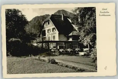 Fischhausen Schliersee Fischhausen Schliersee Hotel Finsterlin x 1941 / Schliersee /Miesbach LKR