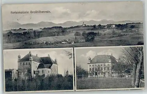 Grosshoehenrain Grosshoehenrain  x 1921 / Feldkirchen-Westerham /Rosenheim LKR