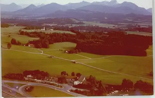 Irschenberg Fliegeraufnahme o 1975