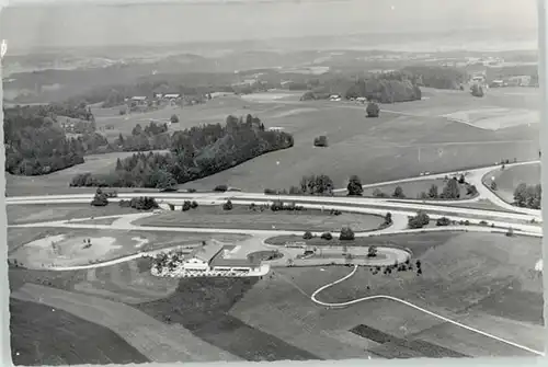 Irschenberg Fliegeraufnahme o 1953
