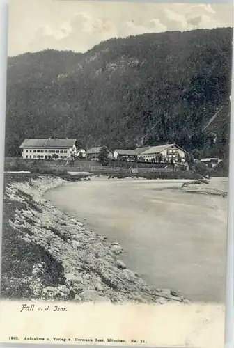 Fall Fall  ungelaufen ca. 1900 / Lenggries /Bad Toelz-Wolfratshausen LKR