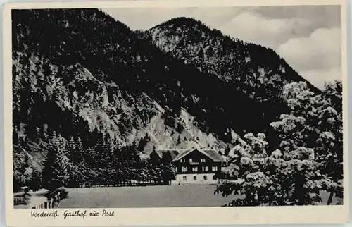 Vorderriss Gasthof Post x 1949