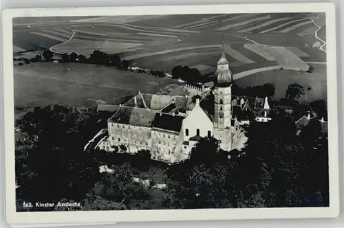 Erling Fliegeraufnahme Kloster Andechs x 1931
