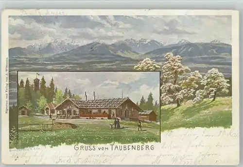 Taubenberg KuenstlerR. Reschreiter x 1903