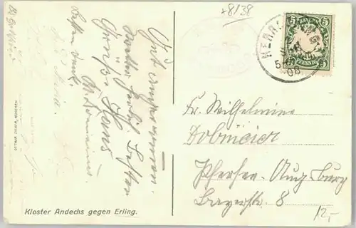Erling Kloster Andechs x 1908