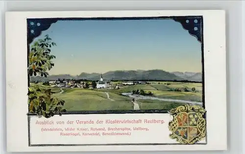 Sachsenkam Kloster Reutberg o 1909