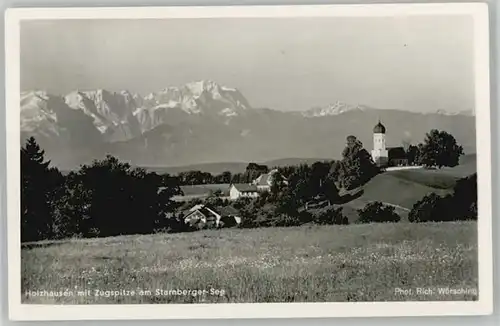 Holzhausen Starnberger See Holzhausen Starnberger See  ungelaufen ca. 1955 / Muensing /Bad Toelz-Wolfratshausen LKR