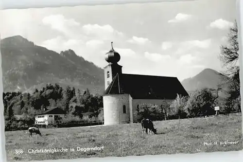 Degerndorf Starnberger See Christkoenig Kirche  x 1959