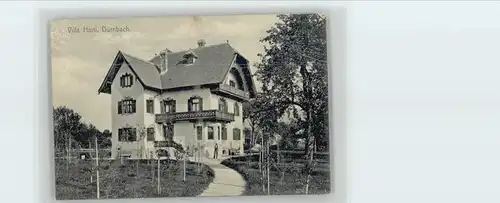 Duernbach Tegernsee Duernbach Tegernsee Villa Hartl ungelaufen ca. 1910 / Gmund a.Tegernsee /Miesbach LKR