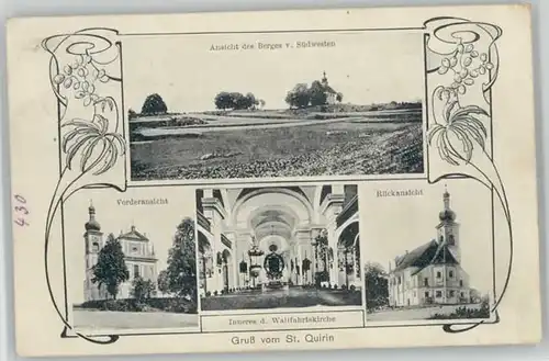 St Quirin St Quirin  x 1910 / Gmund a.Tegernsee /Miesbach LKR