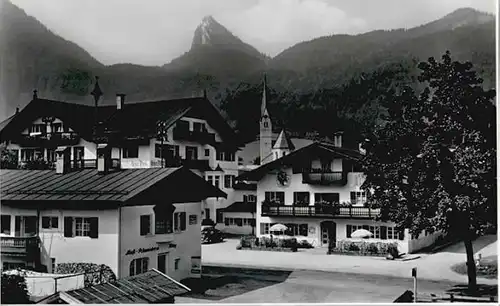 Wildbad Kreuth Wildbad Kreuth Hotel Post ungelaufen ca. 1955 / Kreuth /Miesbach LKR