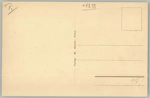 Hohenaschau Chiemgau Hohenaschau Chiemgau  ungelaufen ca. 1920 / Aschau i.Chiemgau /Rosenheim LKR