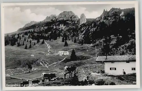 Sachrang Chiemgau Sachrang Chiemgau Kampenwand ungelaufen ca. 1955 / Aschau i.Chiemgau /Rosenheim LKR