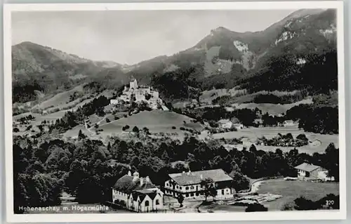 Hohenaschau Chiemgau Hohenaschau Chiemgau Hoegermuehle ungelaufen ca. 1955 / Aschau i.Chiemgau /Rosenheim LKR