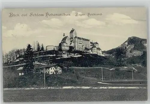 Hohenaschau Chiemgau Schloss  x 1915