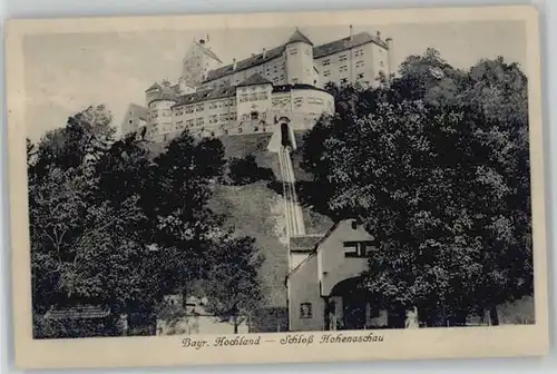 Hohenaschau Chiemgau Schloss  x 1924
