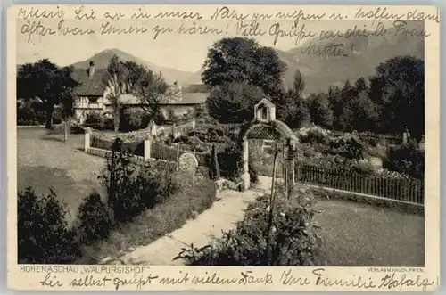 Hohenaschau Chiemgau Walpurgishof x 1920