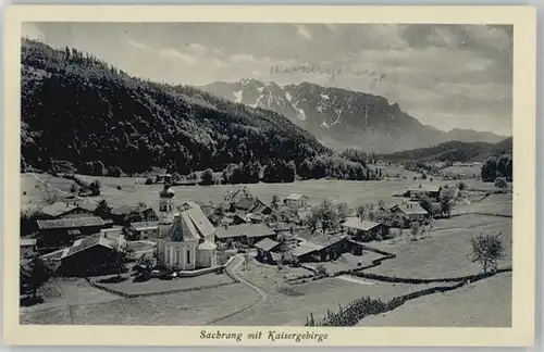 Sachrang Chiemgau Sachrang Chiemgau  ungelaufen ca. 1920 / Aschau i.Chiemgau /Rosenheim LKR