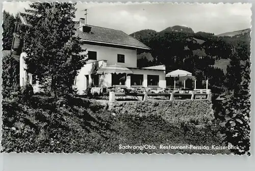 Sachrang Chiemgau Sachrang Chiemgau Restaurant Kaiserblick ungelaufen ca. 1955 / Aschau i.Chiemgau /Rosenheim LKR