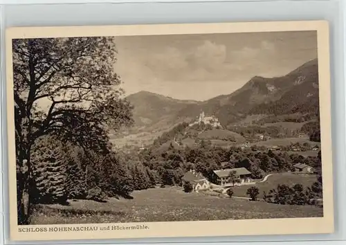 Hohenaschau Chiemgau Hohenaschau Chiemgau Schloss  ungelaufen ca. 1920 / Aschau i.Chiemgau /Rosenheim LKR