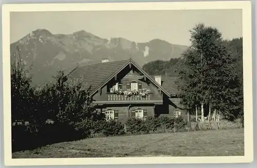 Mettenham Mettenham Haus Sepp Birner o 1953 / Schleching /Traunstein LKR