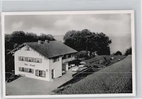 Gollenshausen Chiemsee Gollenshausen Chiemsee Fremdenheim Plank ungelaufen ca. 1955 / Gstadt a.Chiemsee /Rosenheim LKR