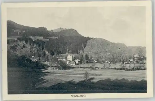 Niedernfels Niedernfels  ungelaufen ca. 1920 / Marquartstein /Traunstein LKR