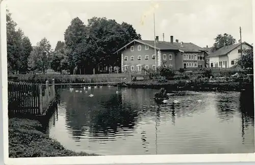 Breitbrunn Chiemsee Gasthof Post x 1946