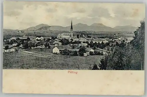 Palling Palling Oberbayern  ungelaufen ca. 1910 / Palling /Traunstein LKR