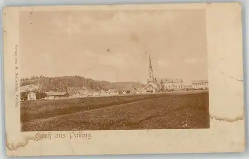 Palling Palling Oberbayern  ungelaufen ca. 1900 / Palling /Traunstein LKR
