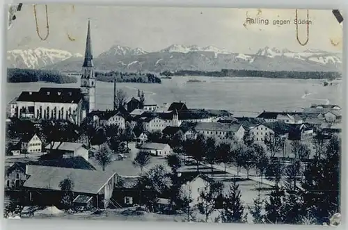 Palling Palling Oberbayern  ungelaufen ca. 1910 / Palling /Traunstein LKR