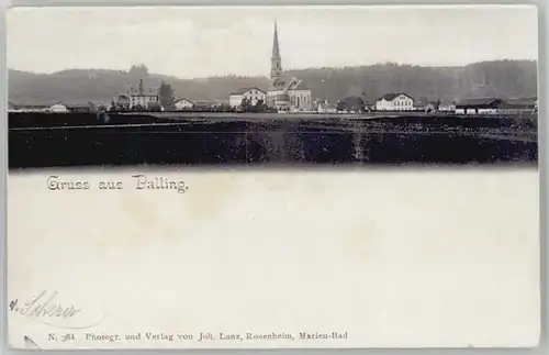 Palling Palling Oberbayern  ungelaufen ca. 1900 / Palling /Traunstein LKR