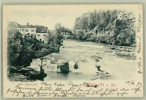 Altenmarkt Alz Wasserfall x 1899
