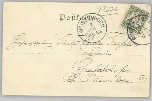 Altenmarkt Alz  x 1899