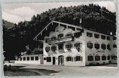 Oberwoessen Gasthaus zur Post x 1955