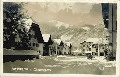 Grassau Chiemgau Grassau Chiemgau  ungelaufen ca. 1930 / Grassau /Traunstein LKR