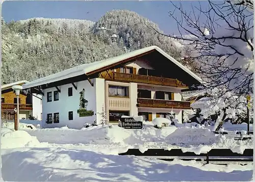 Oberwoessen Gaestehaus Bartholomaeus x 1980