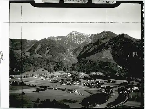 Staudach Oberbayern Staudach Fliegeraufnahme o 1966 / Staudach-Egerndach /Traunstein LKR