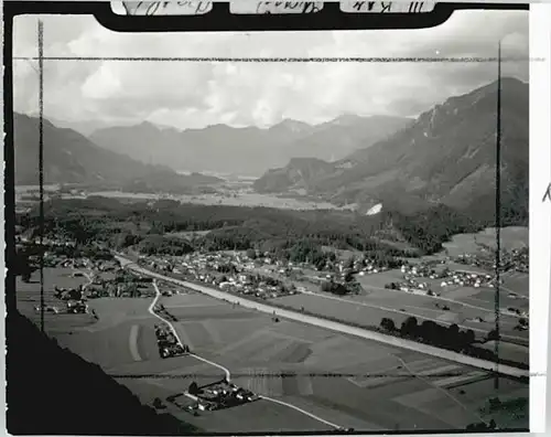 Staudach Oberbayern Staudach Fliegeraufnahme o 1967 / Staudach-Egerndach /Traunstein LKR